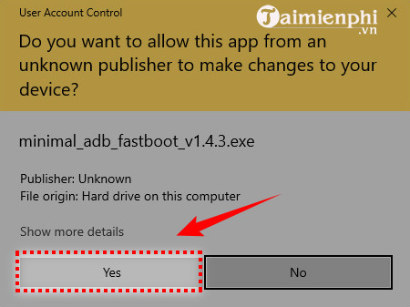 Instructions for downloading and installing Minimal ADB and Fastboot Picture 2