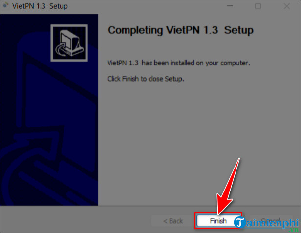 Instructions for downloading and installing VietPN on your computer Picture 6