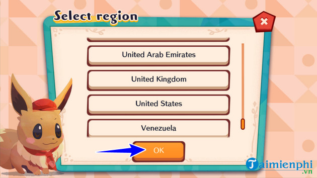 Instructions for downloading and playing Pokemon Cafe Mix game Picture 4