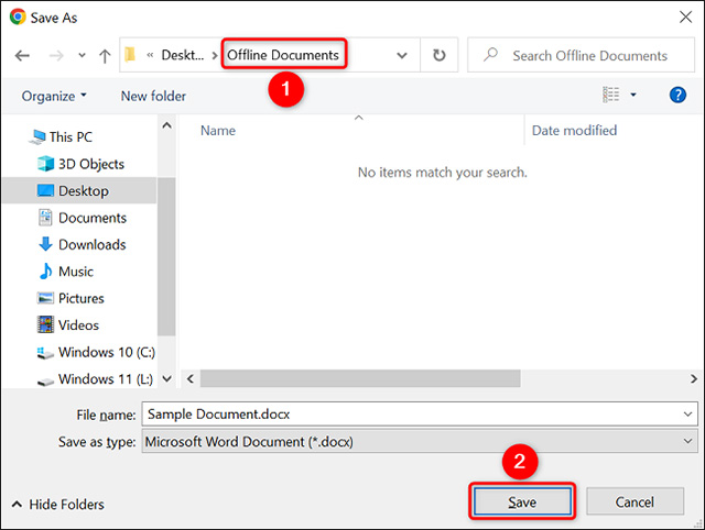 Instructions for downloading documents from Google Docs Picture 2