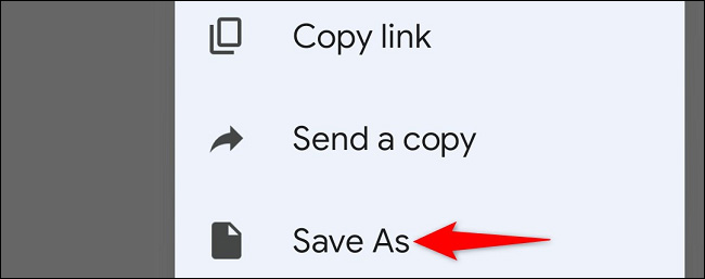 Instructions for downloading documents from Google Docs Picture 6