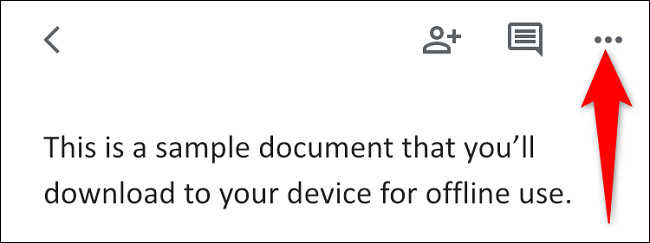 Instructions for downloading documents from Google Docs Picture 8