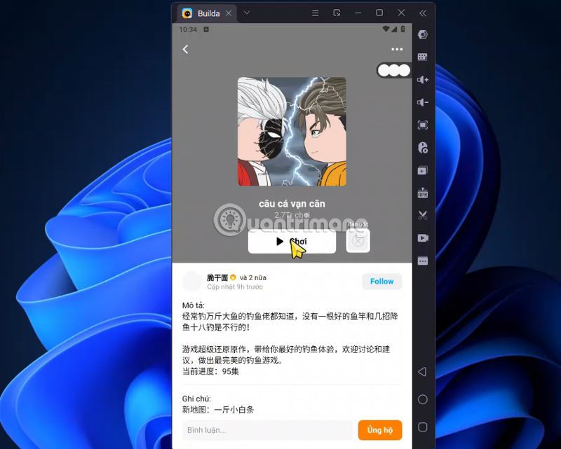Instructions for downloading Fishing for Ten Thousand Pounds for PC Picture 8