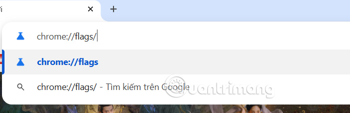 Instructions to enable the new data deletion interface on Chrome Picture 1