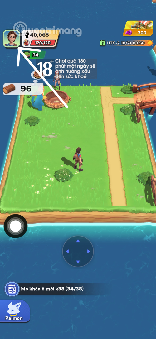 Instructions for entering code Palmon Survival War Picture 1