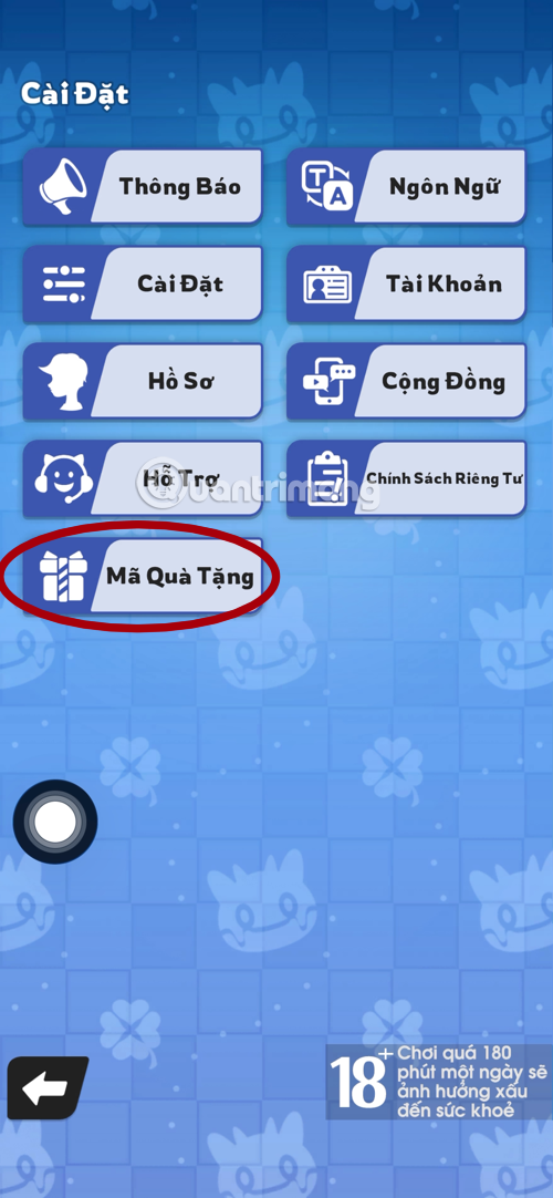 Instructions for entering code Palmon Survival War Picture 3