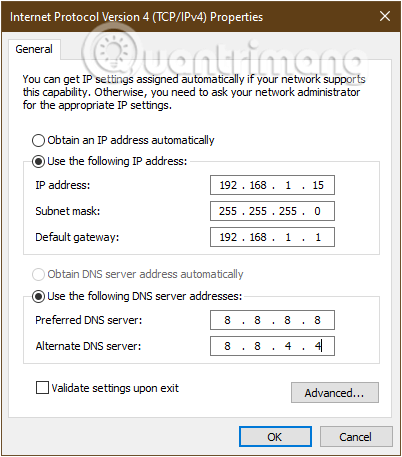 Instructions for fixing WiFi error with yellow exclamation mark - Common error when using Wifi network Picture 5