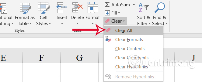 Instructions for formatting % in Excel Picture 5