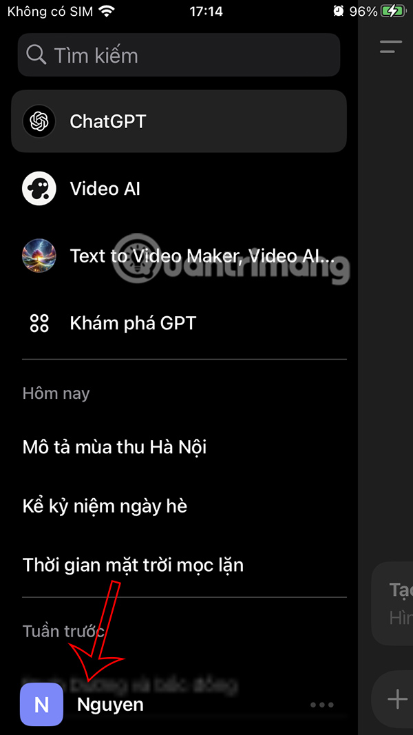 Instructions for freeing up ChatGPT storage Picture 6