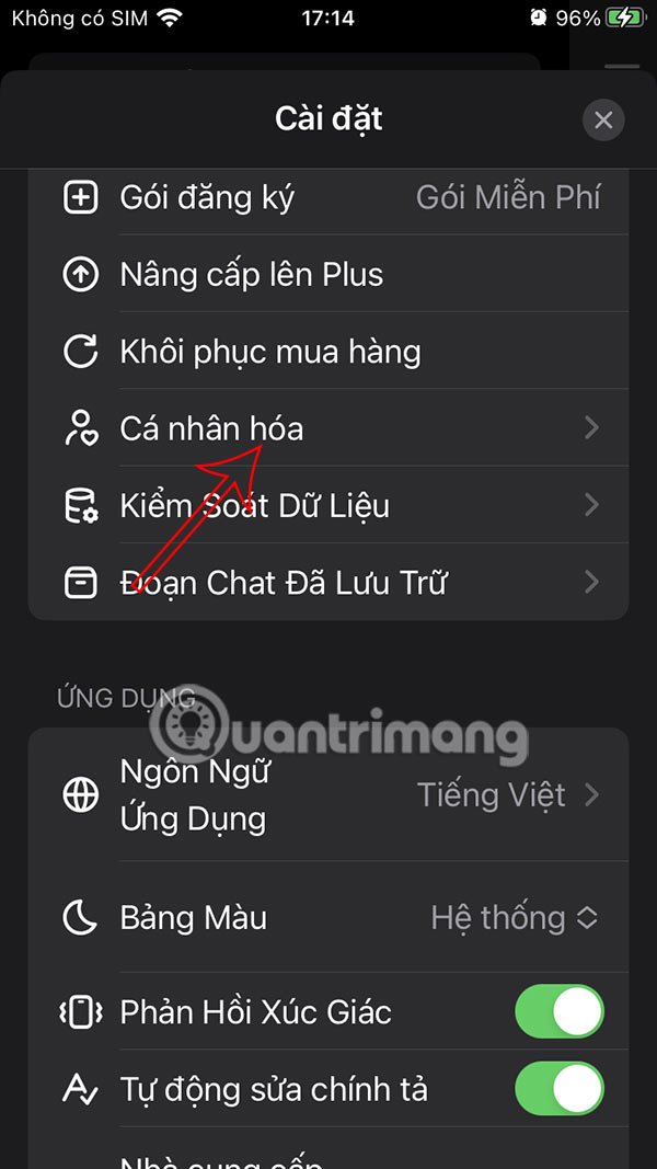 Instructions for freeing up ChatGPT storage Picture 7