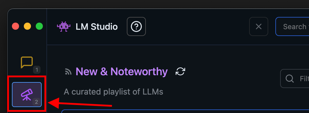 How to get started using LM Studio Picture 1