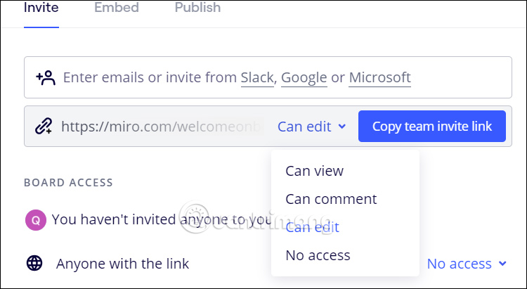 Instructions for group work via Miro whiteboard Picture 12