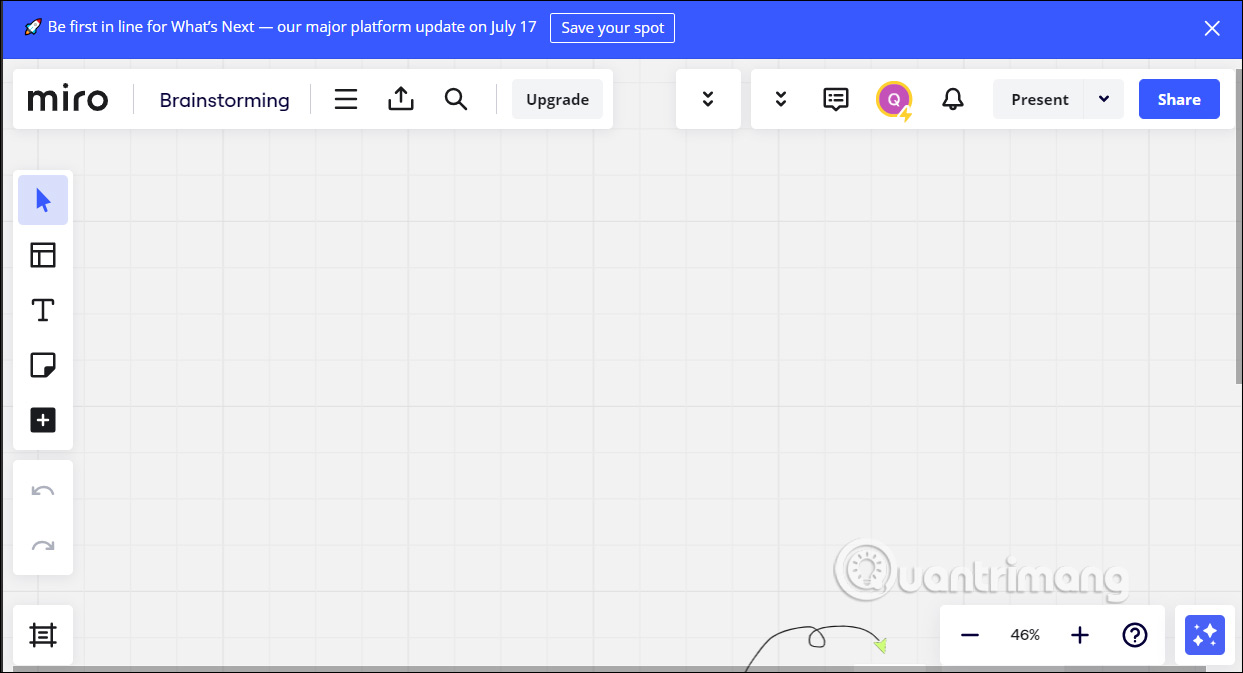 Instructions for group work via Miro whiteboard Picture 4