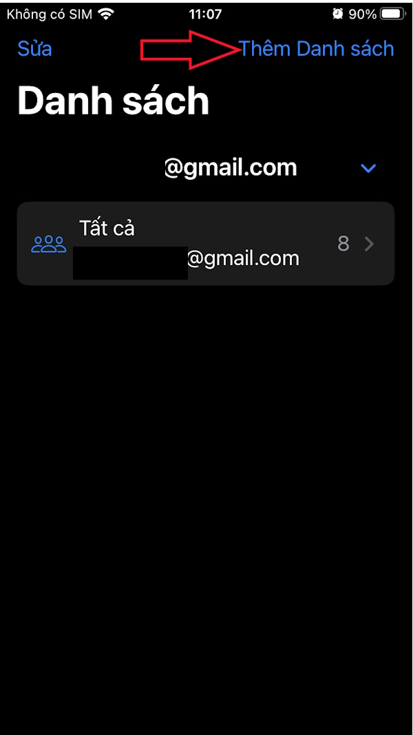 Instructions for grouping contacts on iPhone Picture 2