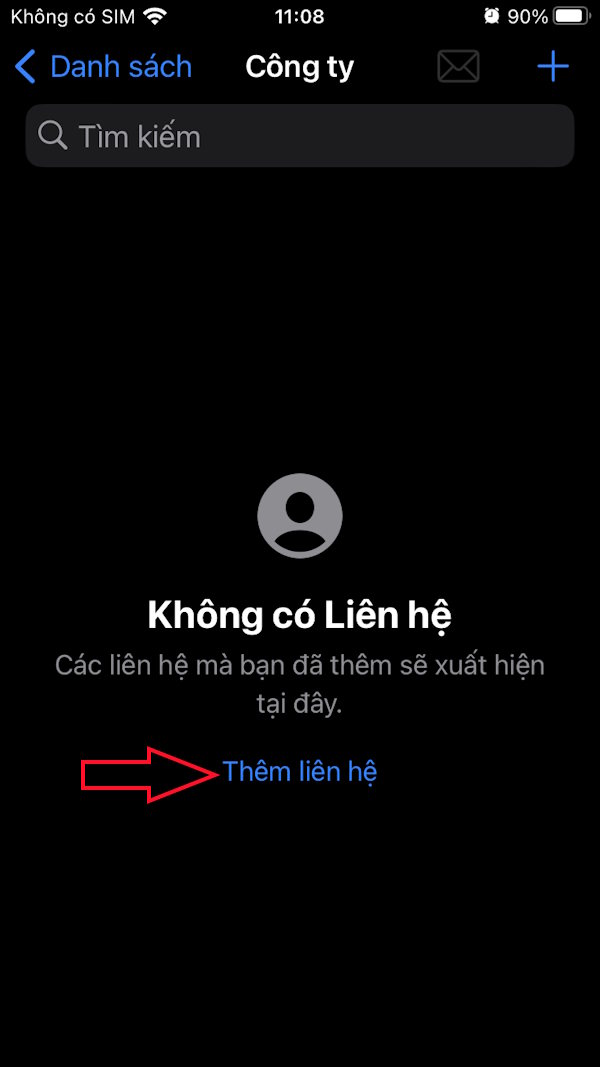 Instructions for grouping contacts on iPhone Picture 5