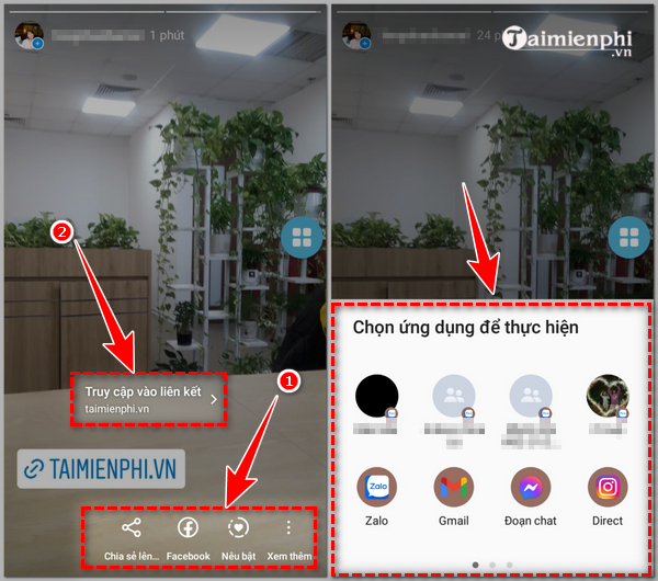 Instructions for inserting links into Stories on Instagram Picture 4