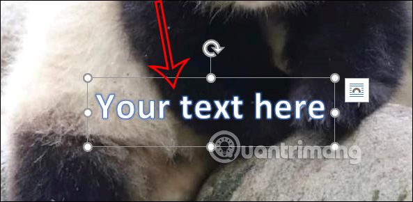 Instructions for inserting text into images in Word - Design banners, greeting cards,... Picture 9