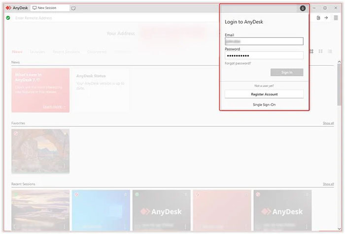 images 1 of Instructions for installing and setting up AnyDesk