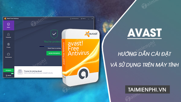 Instructions for installing and using Avast Free Antivirus to effectively remove viruses on your computer Picture 1