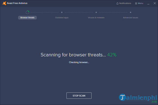 Instructions for installing and using Avast Free Antivirus to effectively remove viruses on your computer Picture 11