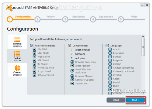 Instructions for installing and using Avast Free Antivirus to effectively remove viruses on your computer Picture 14
