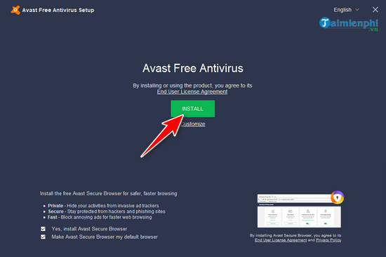 Instructions for installing and using Avast Free Antivirus to effectively remove viruses on your computer Picture 4