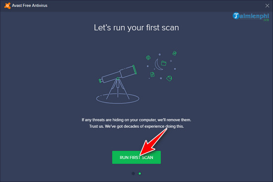 Instructions for installing and using Avast Free Antivirus to effectively remove viruses on your computer Picture 7