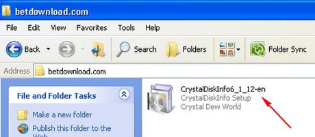 Instructions for installing and using CrystalDiskInfo to check hard drives Picture 1