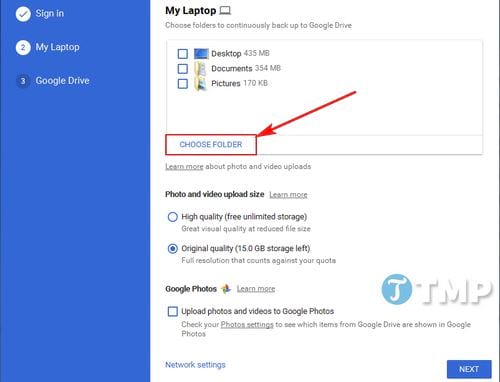 Instructions for installing and using Google Drive on all devices Picture 8