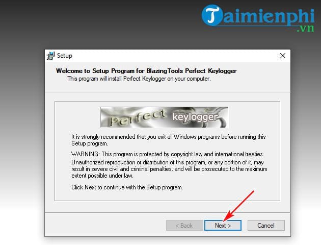 Picture 4 of Instructions for installing and using Perfect Keylogger