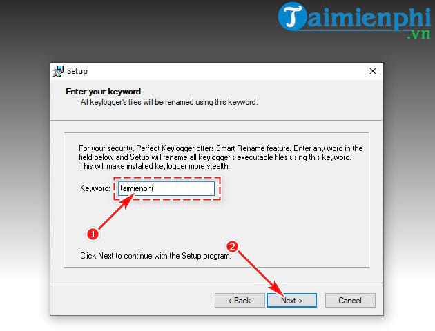 Picture 6 of Instructions for installing and using Perfect Keylogger