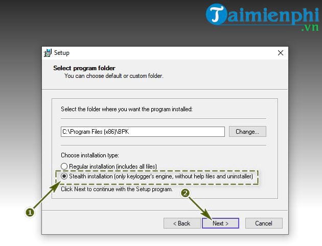 Picture 7 of Instructions for installing and using Perfect Keylogger