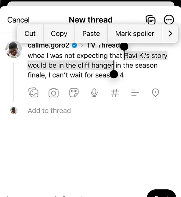 Threads article spoiler installation guide Picture 1