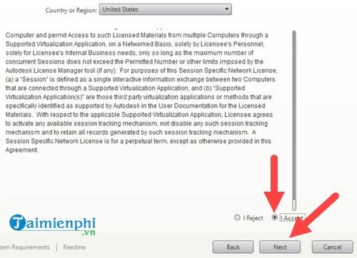 Picture 5 of Instructions for installing AutoCAD 2019 on a computer.