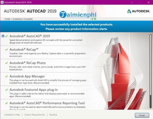 Picture 8 of Instructions for installing AutoCAD 2019 on a computer.