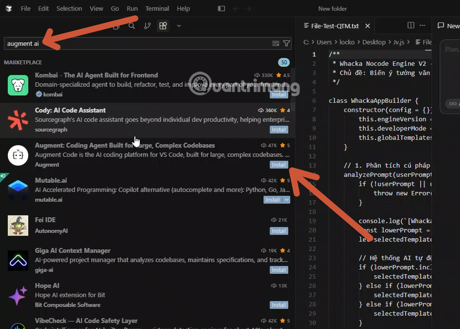 images 2 of Instructions for installing extensions in Cursor