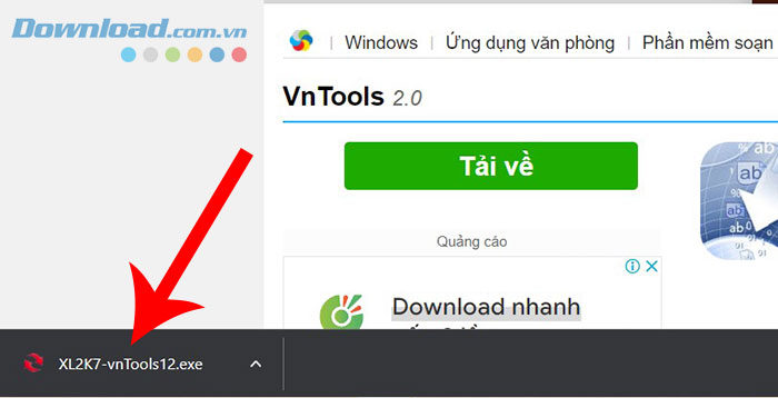 images 2 of Instructions for installing, integrating, and using VnTools in Excel.