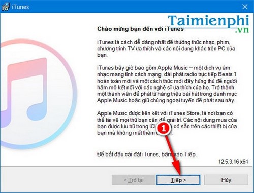 Instructions for installing iTunes for Windows 10 Picture 1
