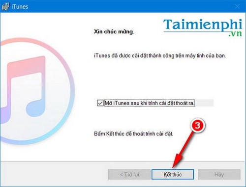 Instructions for installing iTunes for Windows 10 Picture 4