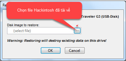 Instructions for installing Mac OS on laptop using USB Picture 7