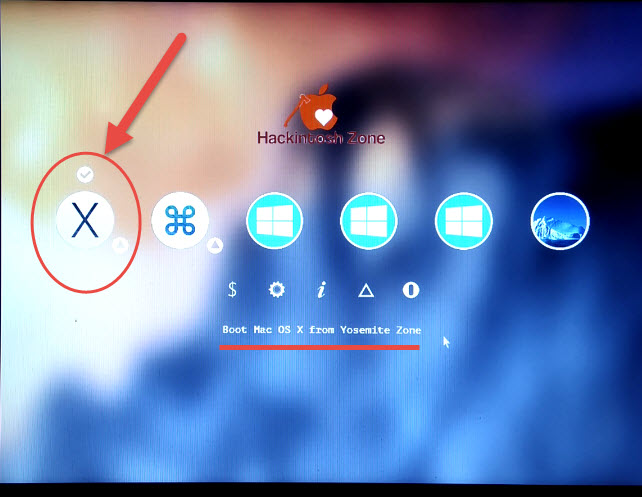 Instructions for installing Mac OS on laptop using USB Picture 9