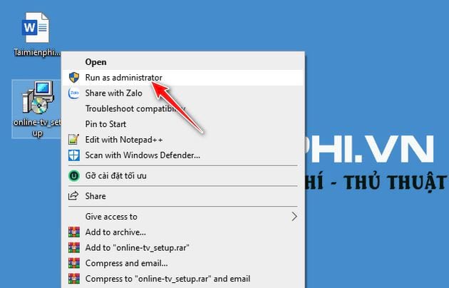 Picture 1 of Instructions for installing Online TV Player