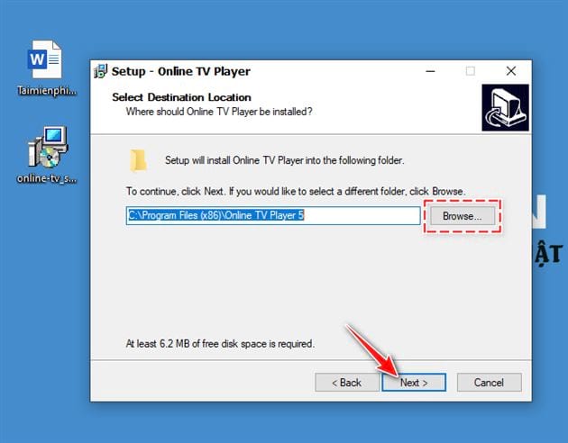 Picture 3 of Instructions for installing Online TV Player