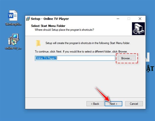Picture 4 of Instructions for installing Online TV Player