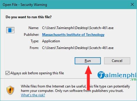 Instructions for installing Scratch offline Picture 2