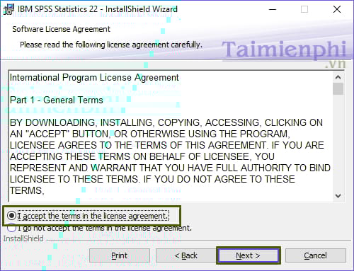 Instructions for installing SPSS on your computer are simple and easy to follow Picture 9
