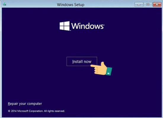 Instructions for installing Win 10 using USB with original ISO file from Microsoft Picture 15