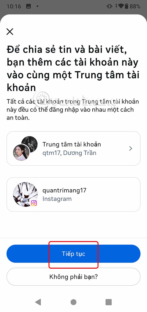 Instructions for logging into multiple Instagram accounts Picture 11