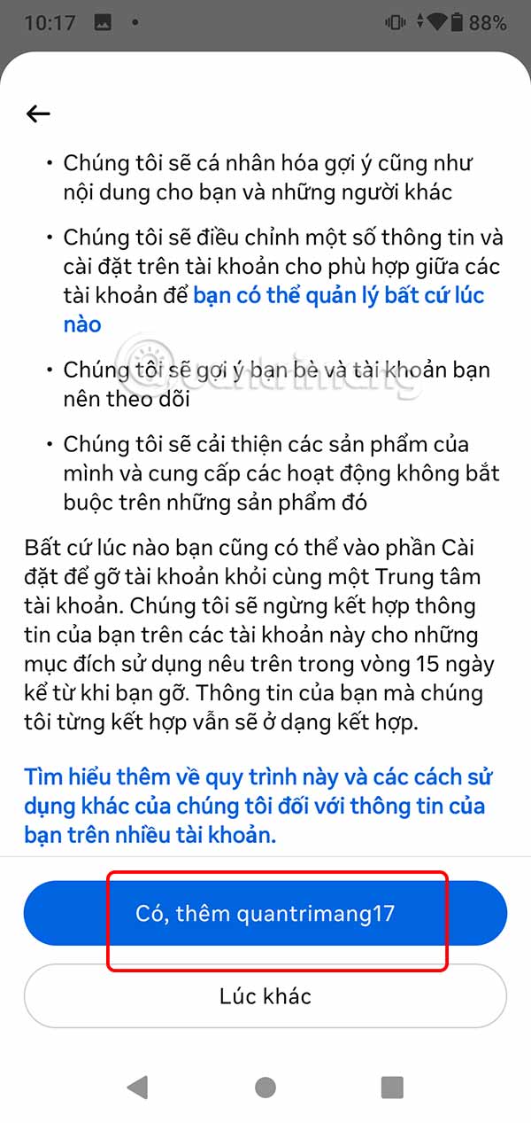 Instructions for logging into multiple Instagram accounts Picture 12