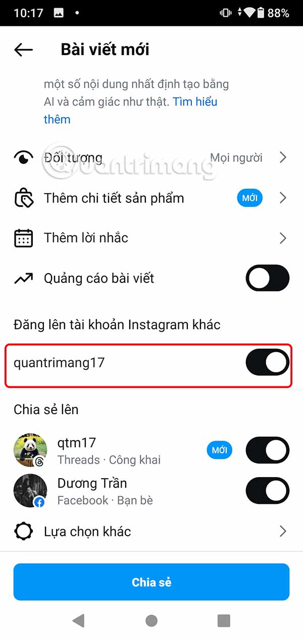 Instructions for logging into multiple Instagram accounts Picture 13